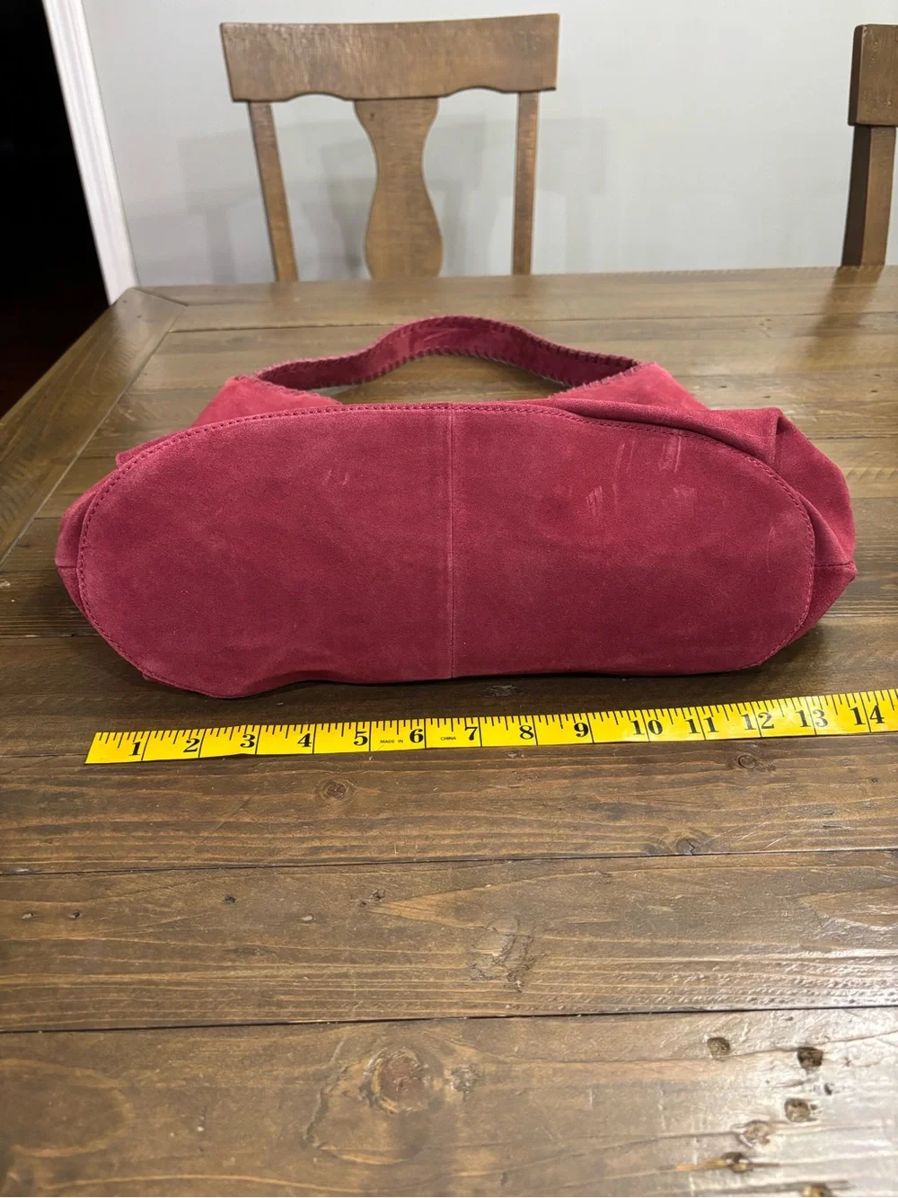 N/A spacious burgundy